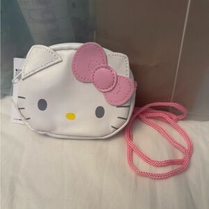 Hello Kitty White and Pink Crossbody Bag